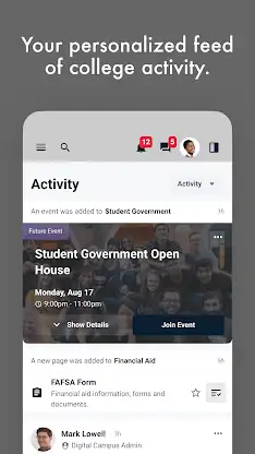 myNTS screenshot 2