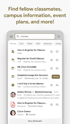 Oakland University MySail screenshot 1