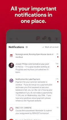 MySHUmobile screenshot 2
