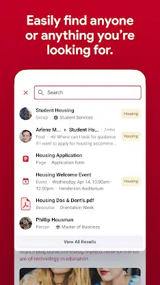 MySHUmobile screenshot 1
