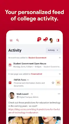 MySHUmobile screenshot 3
