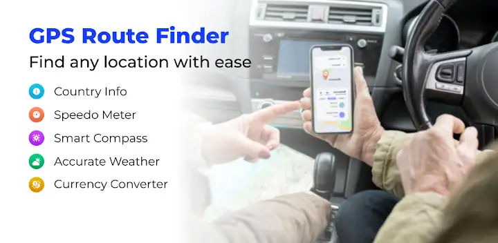 GPS Route Finder - Map Locator — Android app banner
