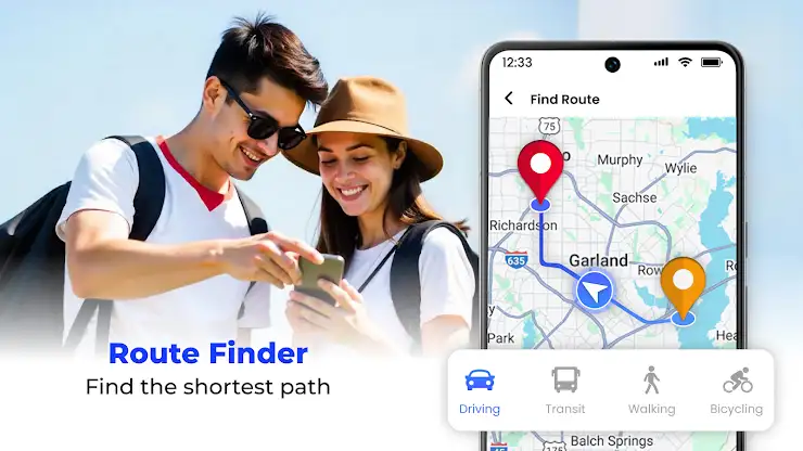 GPS Route Finder - Map Locator screenshot 5