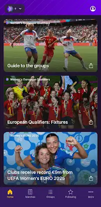UEFA EURO & Nations League screenshot 1