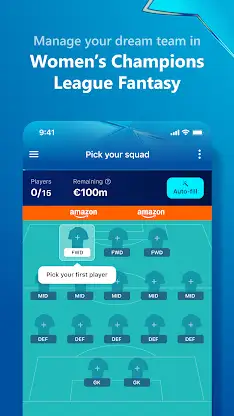 UEFA Gaming: Fantasy Football screenshot 5