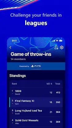 UEFA Gaming: Fantasy Football screenshot 7