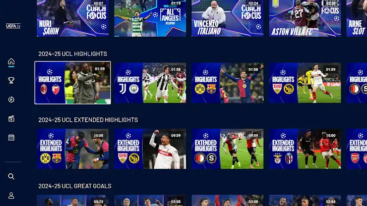 UEFA.tv screenshot 2