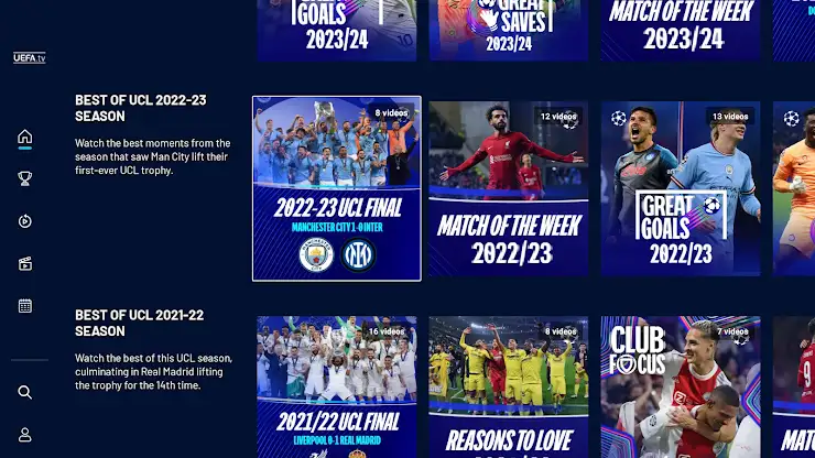 UEFA.tv screenshot 4
