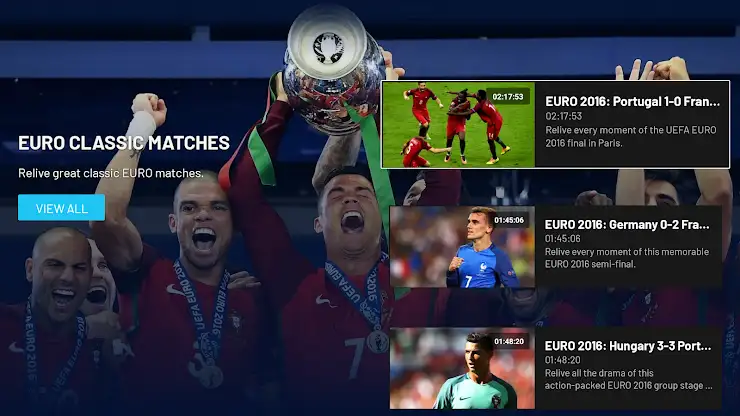 UEFA.tv screenshot 7