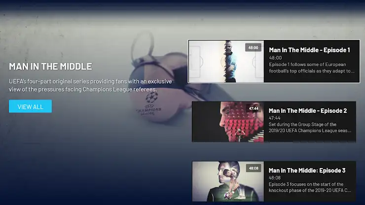 UEFA.tv screenshot 6