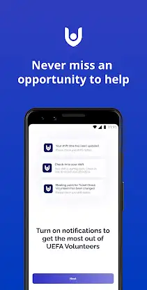 UEFA Volunteers screenshot 4