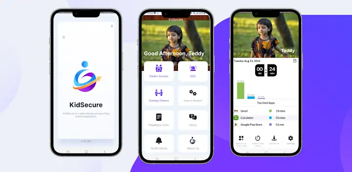 KidSecure: Parenting Control — Android app banner