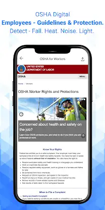 OSHA Digital Standards/Safety screenshot 3