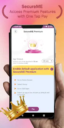 SecureME – Launcher, Lock screenshot 3