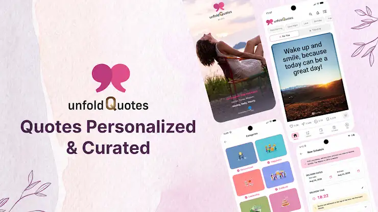 unfoldQuotes screenshot 1