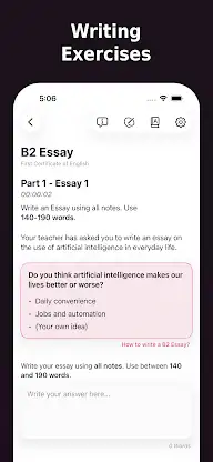 English B2 Tests (FCE) screenshot 7