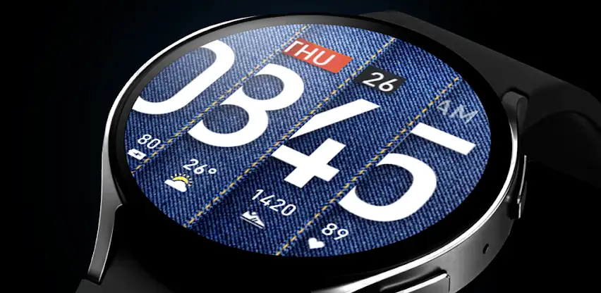 UsA Denim Watch Face - USA124 screenshot 1