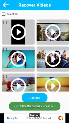 recover deleted video - video  screenshot 3