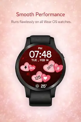 Animated Valentine WatchFace screenshot 4