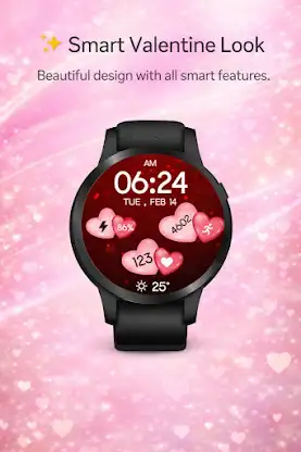 Animated Valentine WatchFace screenshot 7