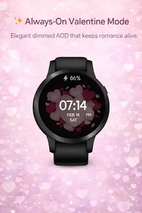 Valentine Digital Animated WF screenshot 3