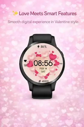Valentine Digital Animated WF screenshot 7