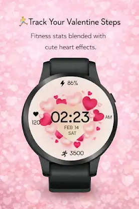 Valentine Digital Animated WF screenshot 5