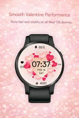 Valentine Digital Animated WF screenshot 4