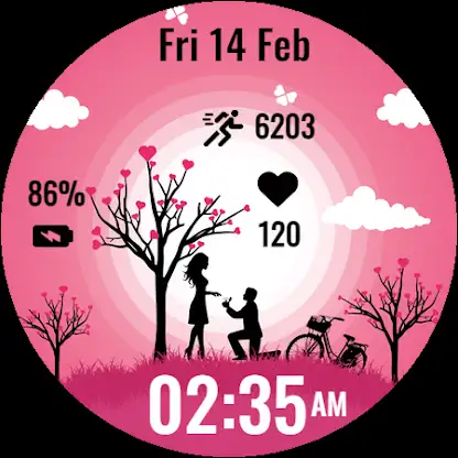 Valentine's Day Love Watch screenshot 18