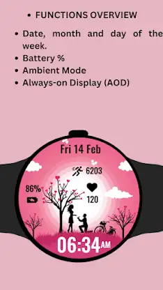 Valentine's Day Love Watch screenshot 7