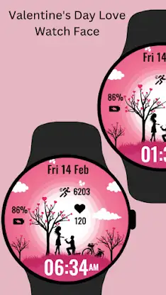 Valentine's Day Love Watch screenshot 3