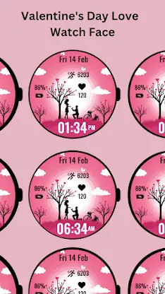 Valentine's Day Love Watch screenshot 6