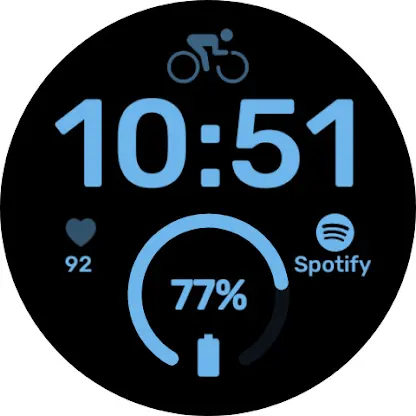 Big Time - Wear OS Watchface screenshot 1