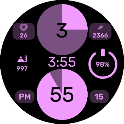 Circle Duo - WearOS Watchface screenshot 7