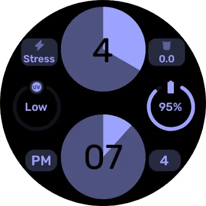 Circle Duo - WearOS Watchface screenshot 8