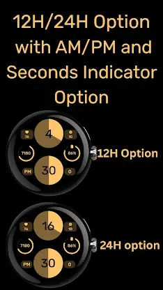 Circle Duo - WearOS Watchface screenshot 6