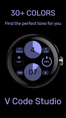 Circle Duo - WearOS Watchface screenshot 3