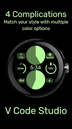 Circle Duo - WearOS Watchface screenshot 4