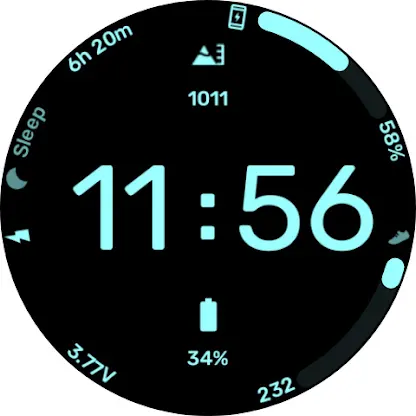 Digital Arc - Watchface screenshot 5