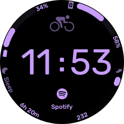 Digital Arc - Watchface screenshot 2