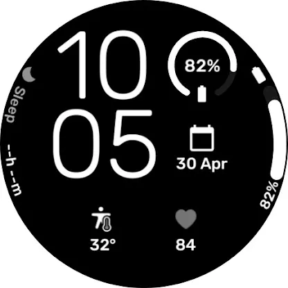 Infocenter -  WearOS Watchface screenshot 8