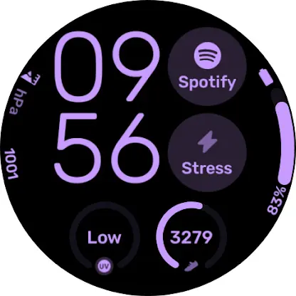 Infocenter -  WearOS Watchface screenshot 7