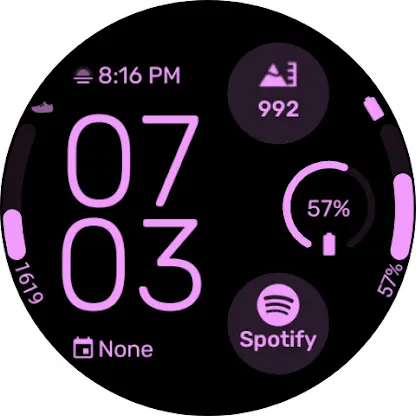 Polar - Wear OS Watchface screenshot 2