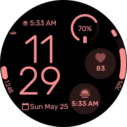 Polar - Wear OS Watchface screenshot 5