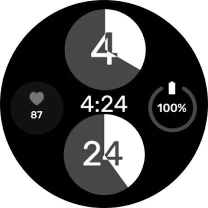 Simple Circle - Watchface screenshot 3