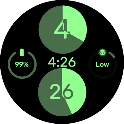 Simple Circle - Watchface screenshot 2