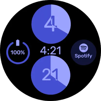 Simple Circle - Watchface screenshot 4