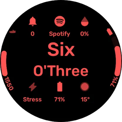 Textual - Wear OS Watchface screenshot 3