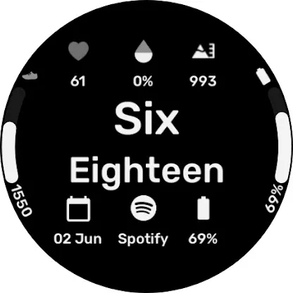 Textual - Wear OS Watchface screenshot 4