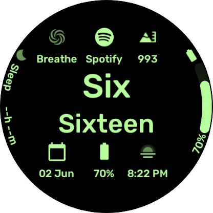 Textual - Wear OS Watchface screenshot 2
